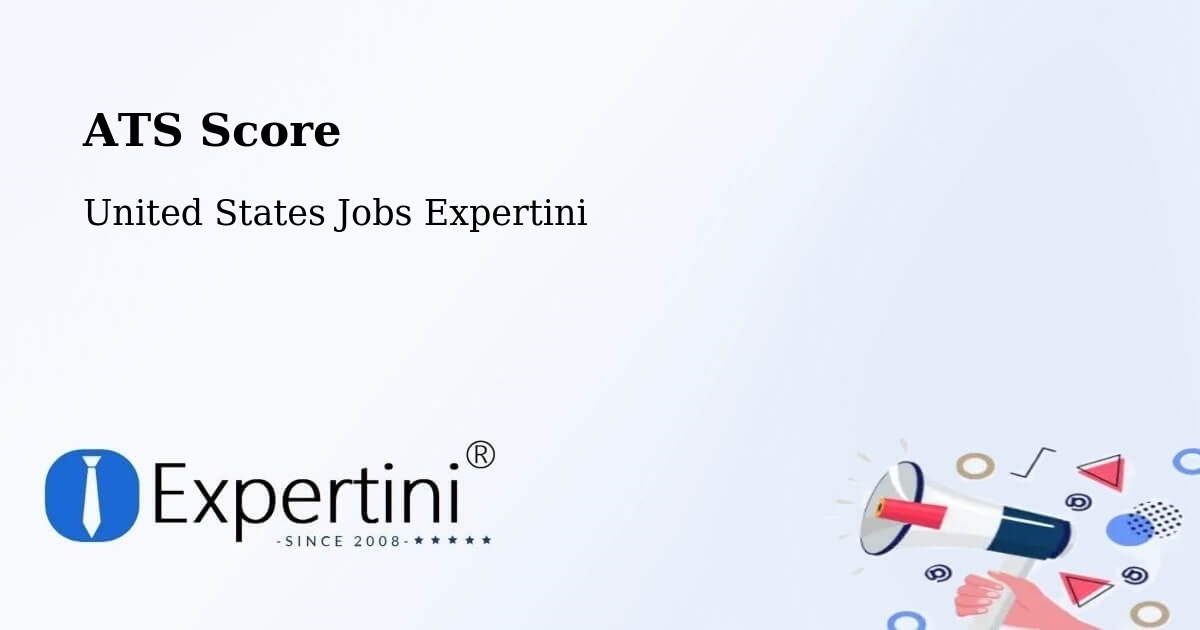 Resume ATS Score & Job Description Match Tool – Sheldon - United States Jobs Expertini